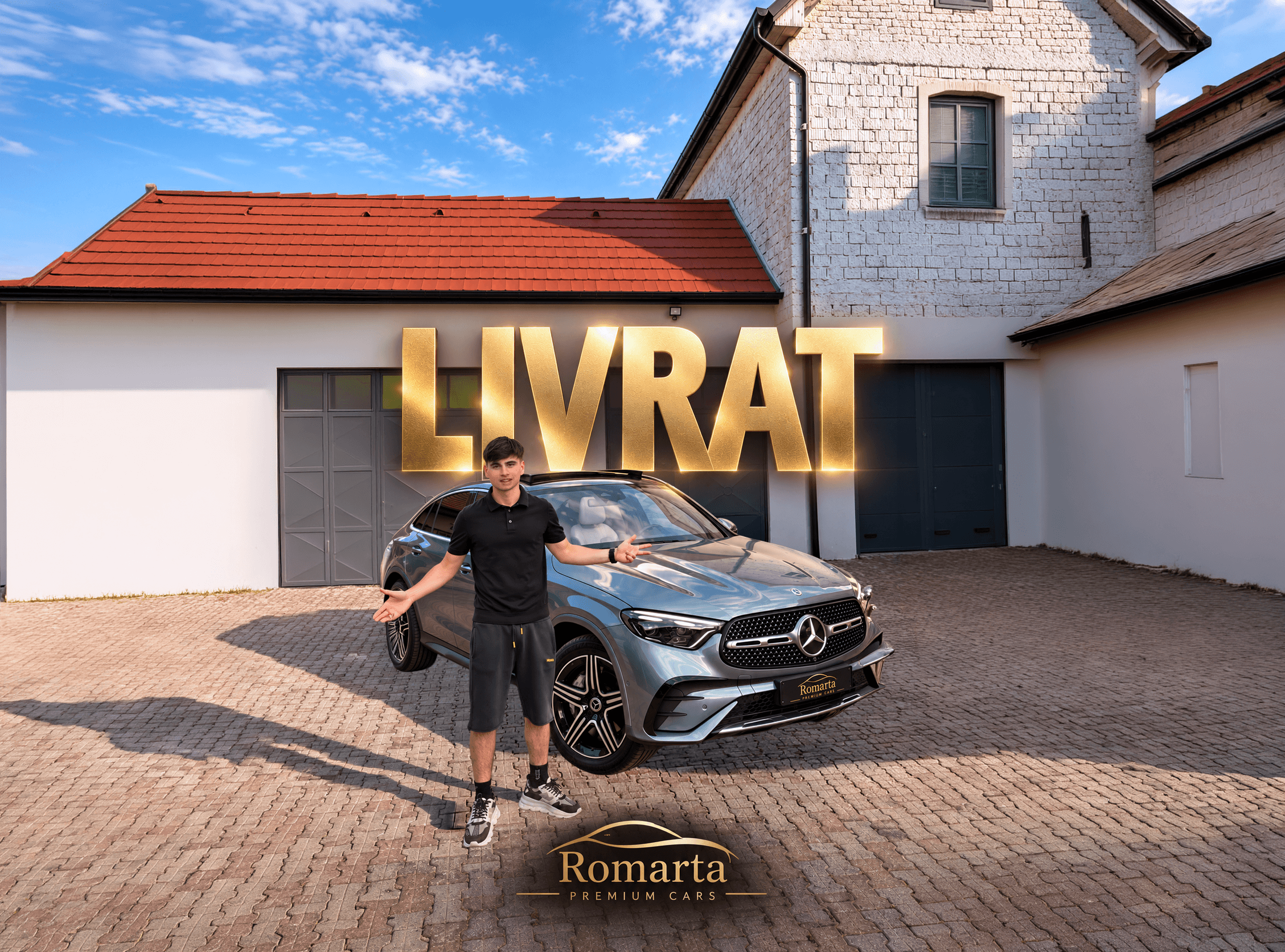 Mercedes livrat de Romarta Cars