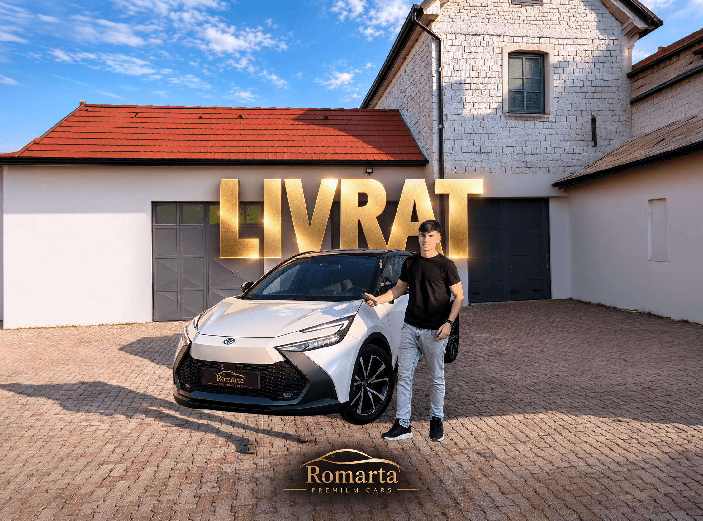 Toyota livrat de Romarta Cars